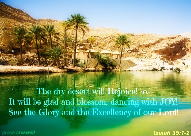 Isaiah 35 Desert Rejoice